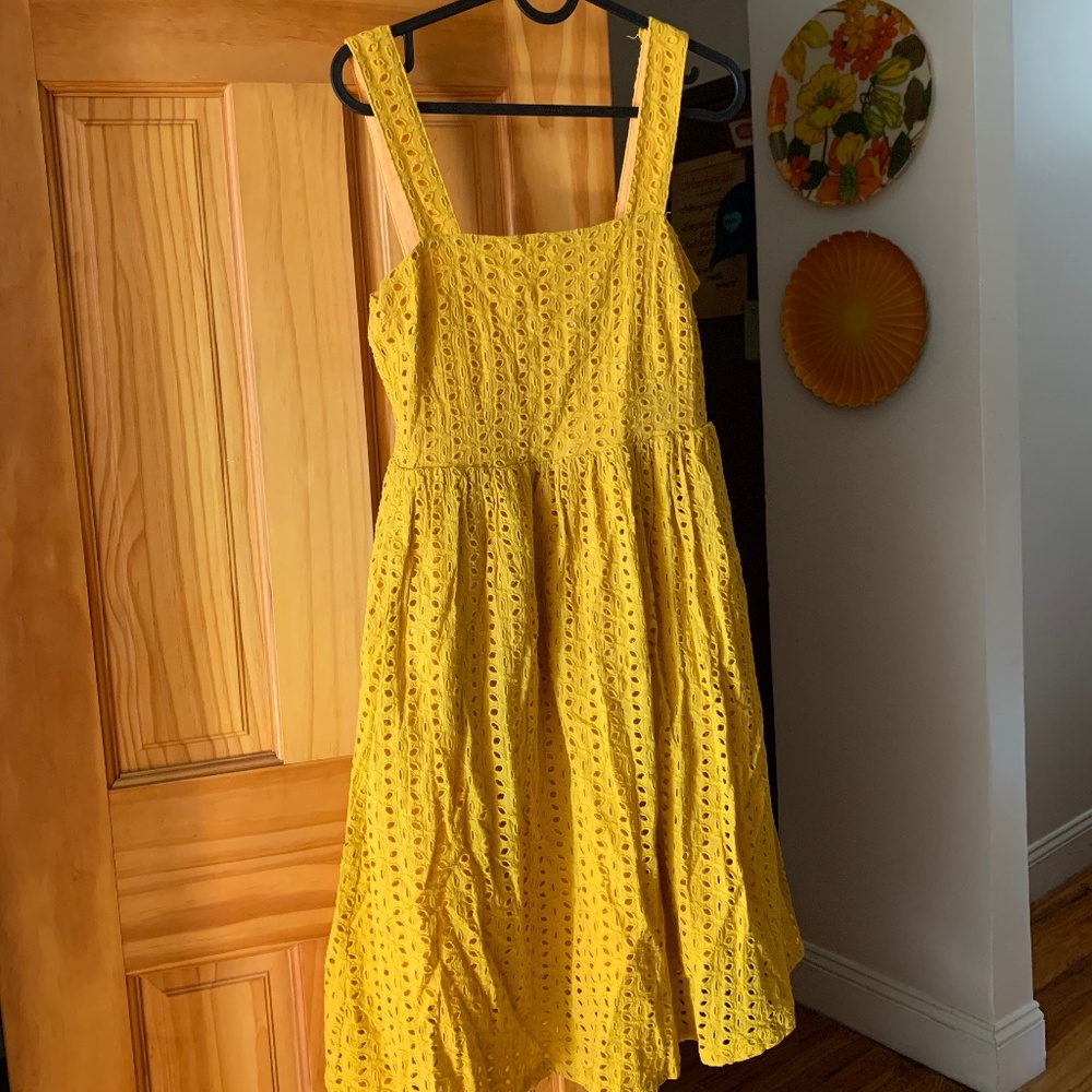Joanie Yellow Sun Dress